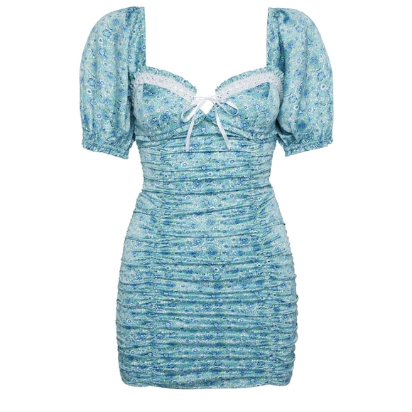 For Love and Lemons x Victoria's Secret Alana Floral Dress - Picture 2 of 6